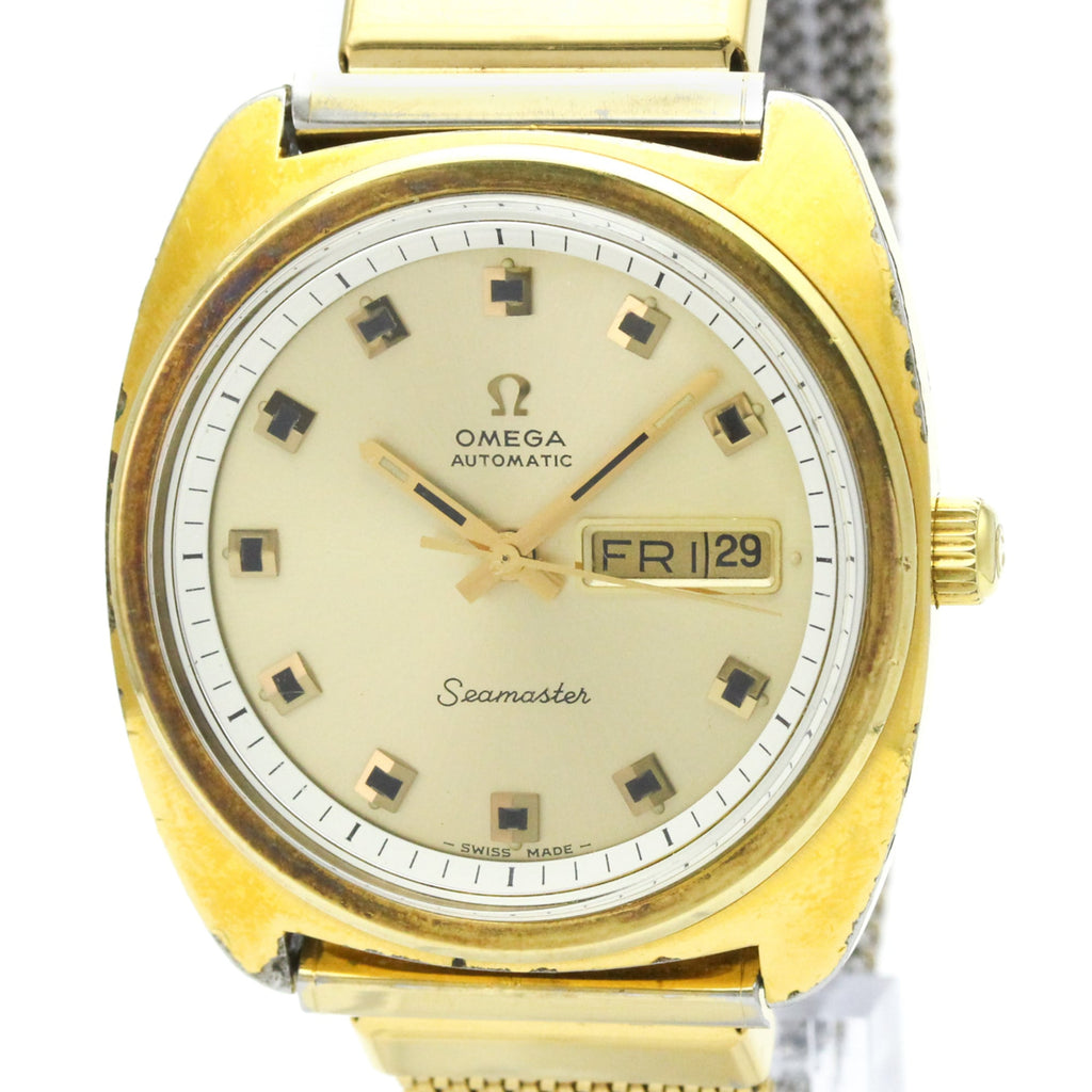 Omega Seamaster Day-Date · Gold Plated · Vintage