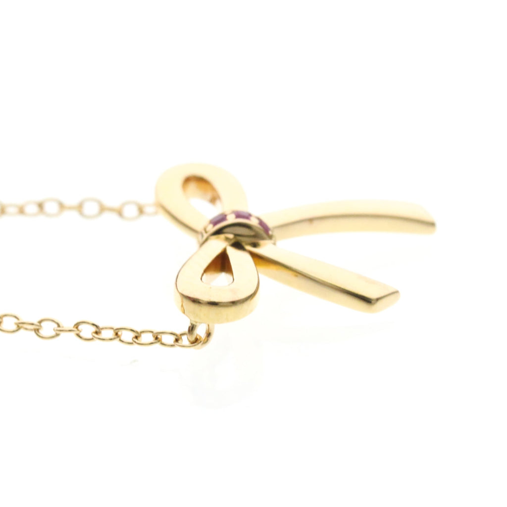 Tiffany Bow Ribbon · Rose Gold · Ruby