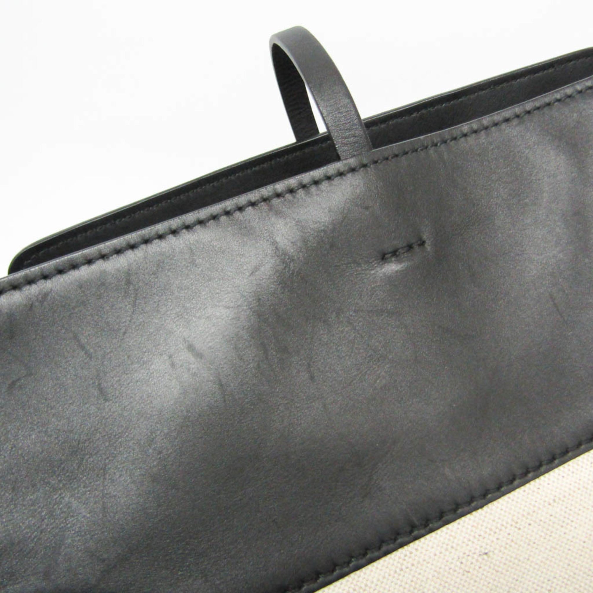 Burberry Large Bucket · Canvas & Leather