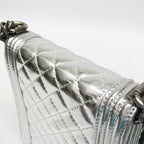 Chanel Boy · Metallic Calfskin