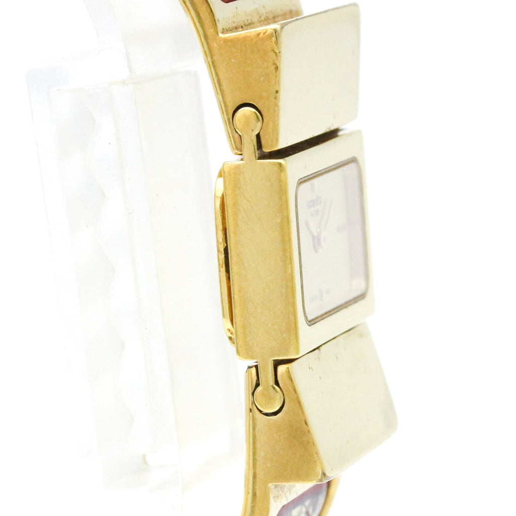 Hermès Loque · Gold Plated · Quartz