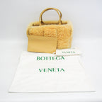 Bottega Veneta Intrecciato Arco · Fur Tote