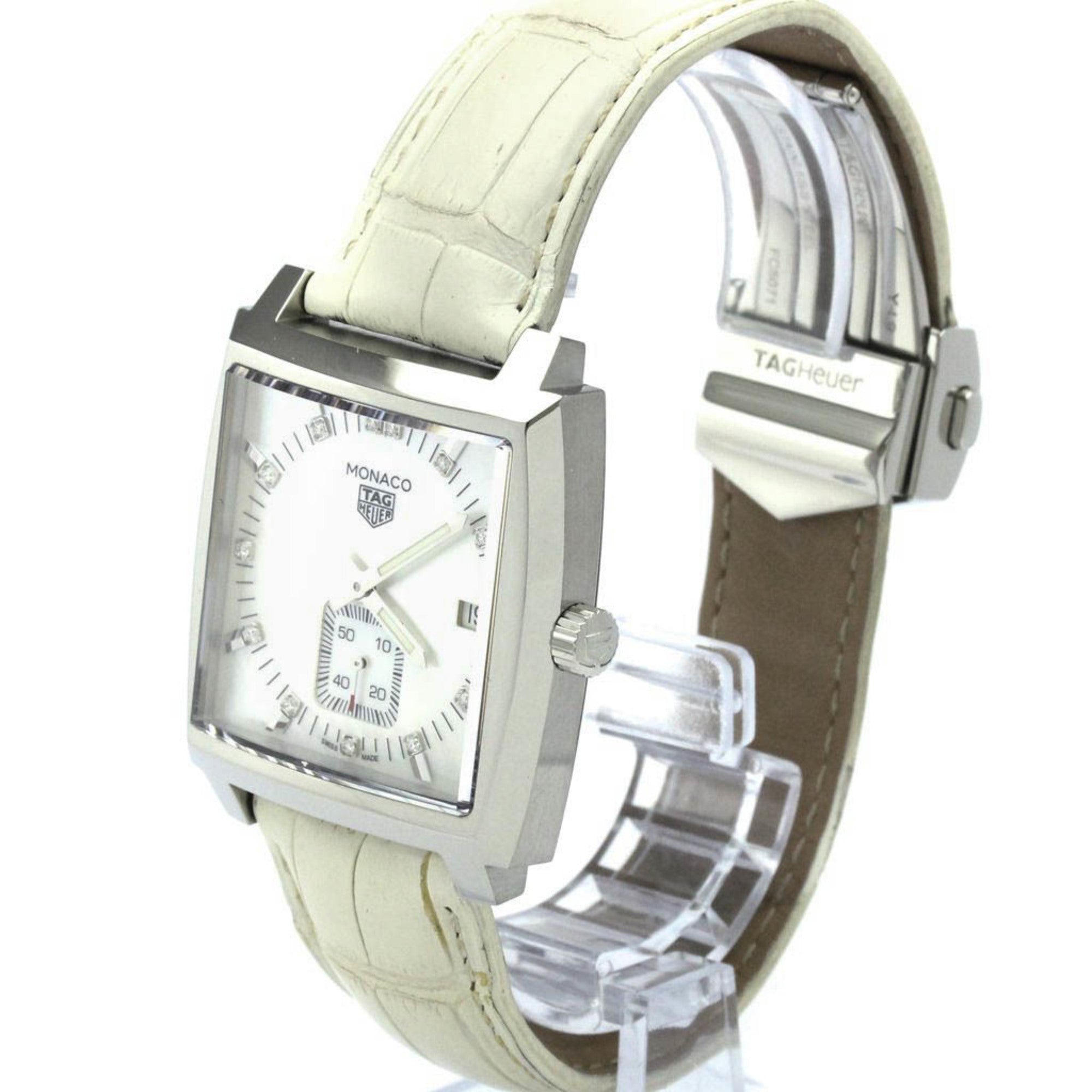 Tag Heuer Monaco · Diamond MOP Dial · Quartz