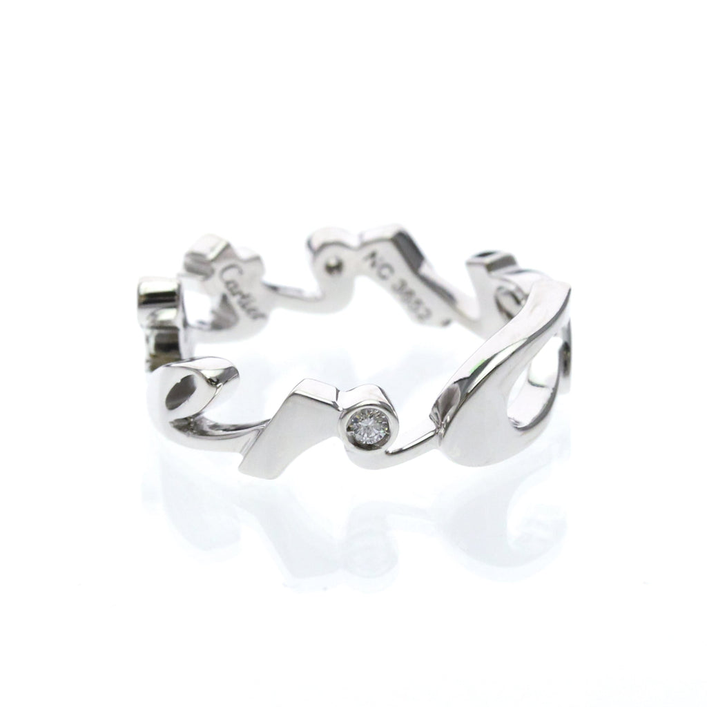 Cartier Signature · Diamond · 18K White Gold