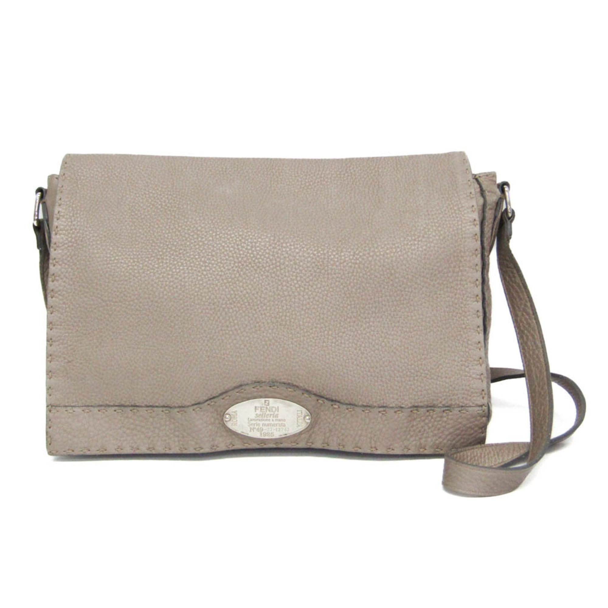 Fendi Selleria · Leather Messenger