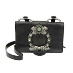Miu Miu Madras · Rhinestone Embellished