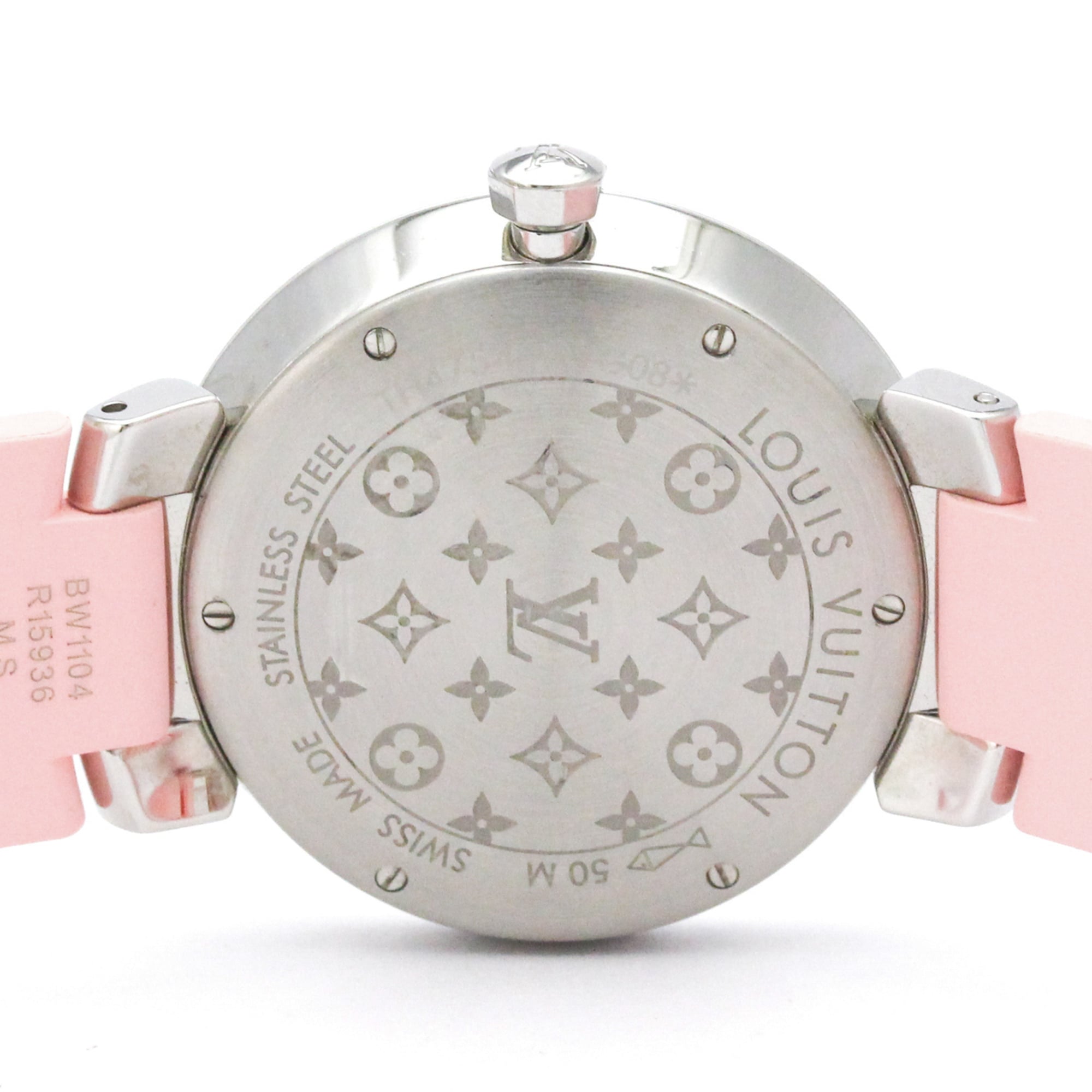 Louis Vuitton Tambour · Steel · Quartz