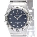 Omega Constellation · Diamond · Steel · Quartz