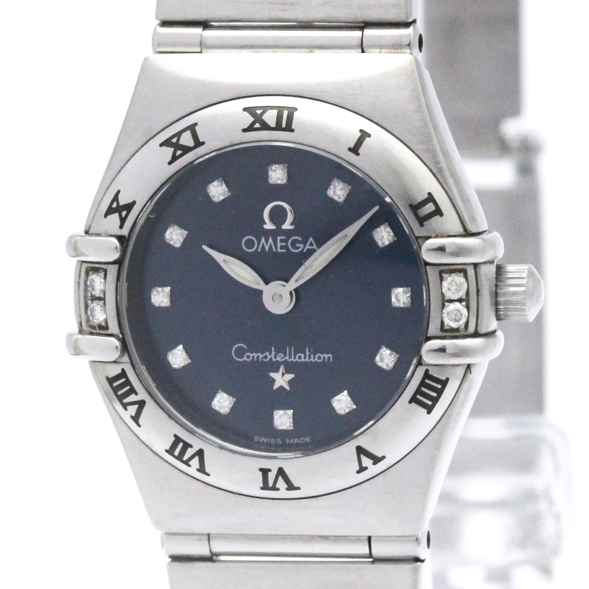 Omega Constellation · Diamond · Steel · Quartz