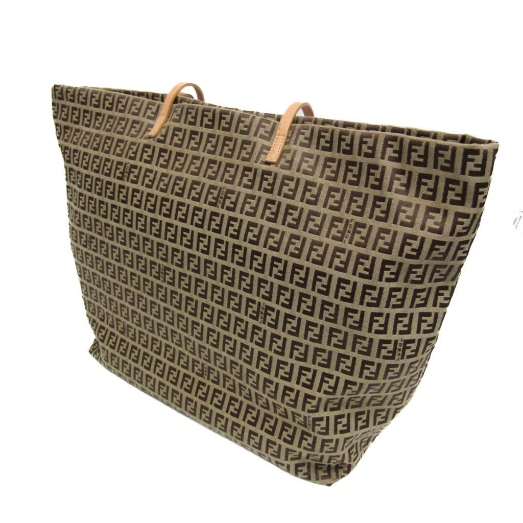 Fendi Zucchino Canvas Tote
