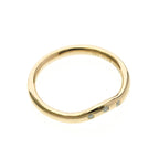 Tiffany Curved Band · Rose Gold · Diamond