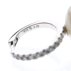 Ponte Vecchio Pearl & Diamond · 18K White Gold