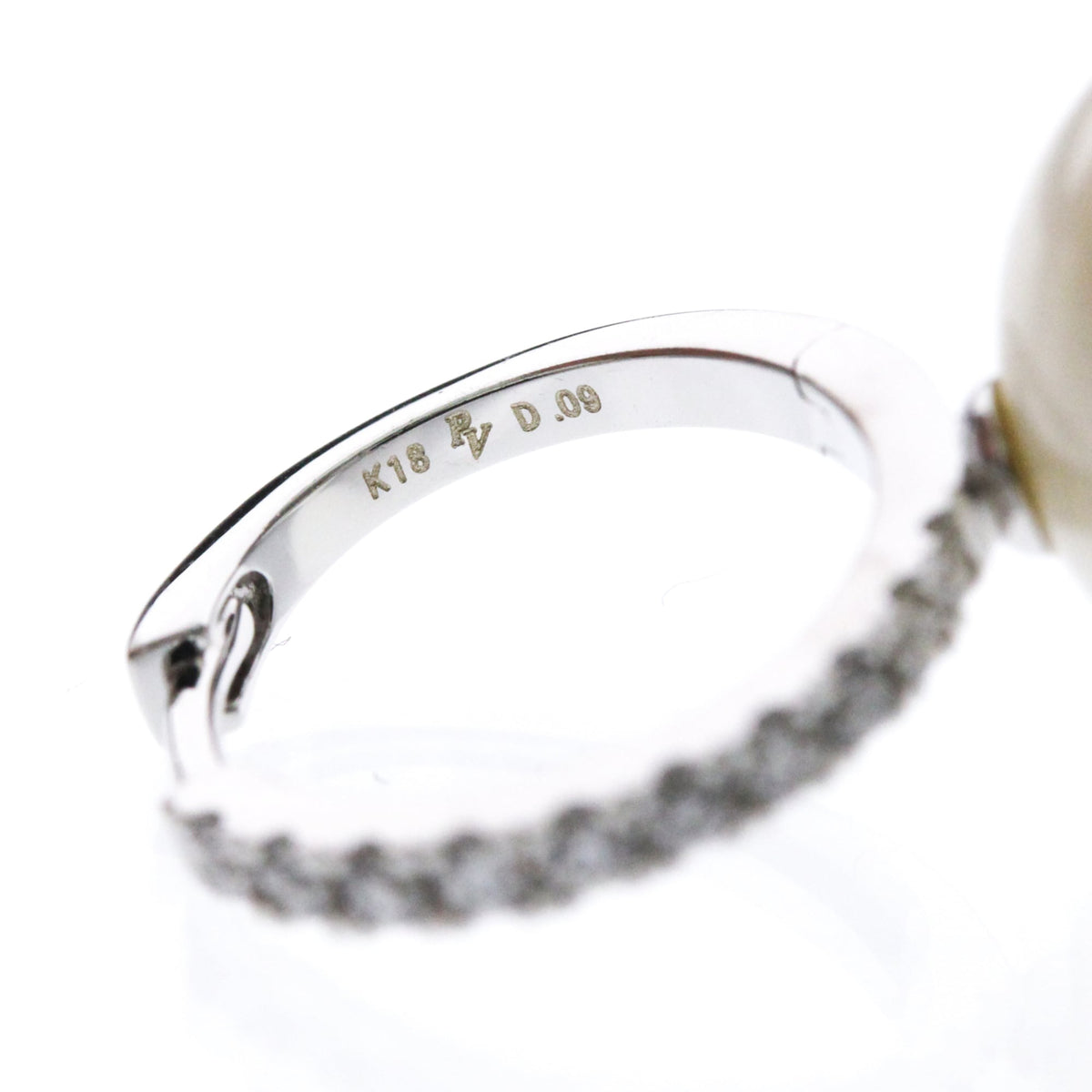 Ponte Vecchio Pearl & Diamond · 18K White Gold