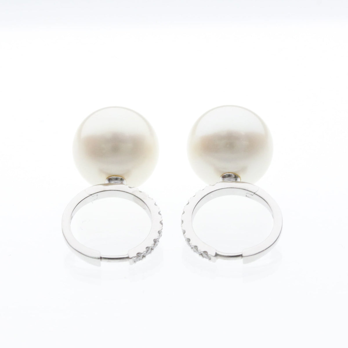 Ponte Vecchio Pearl & Diamond · 18K White Gold