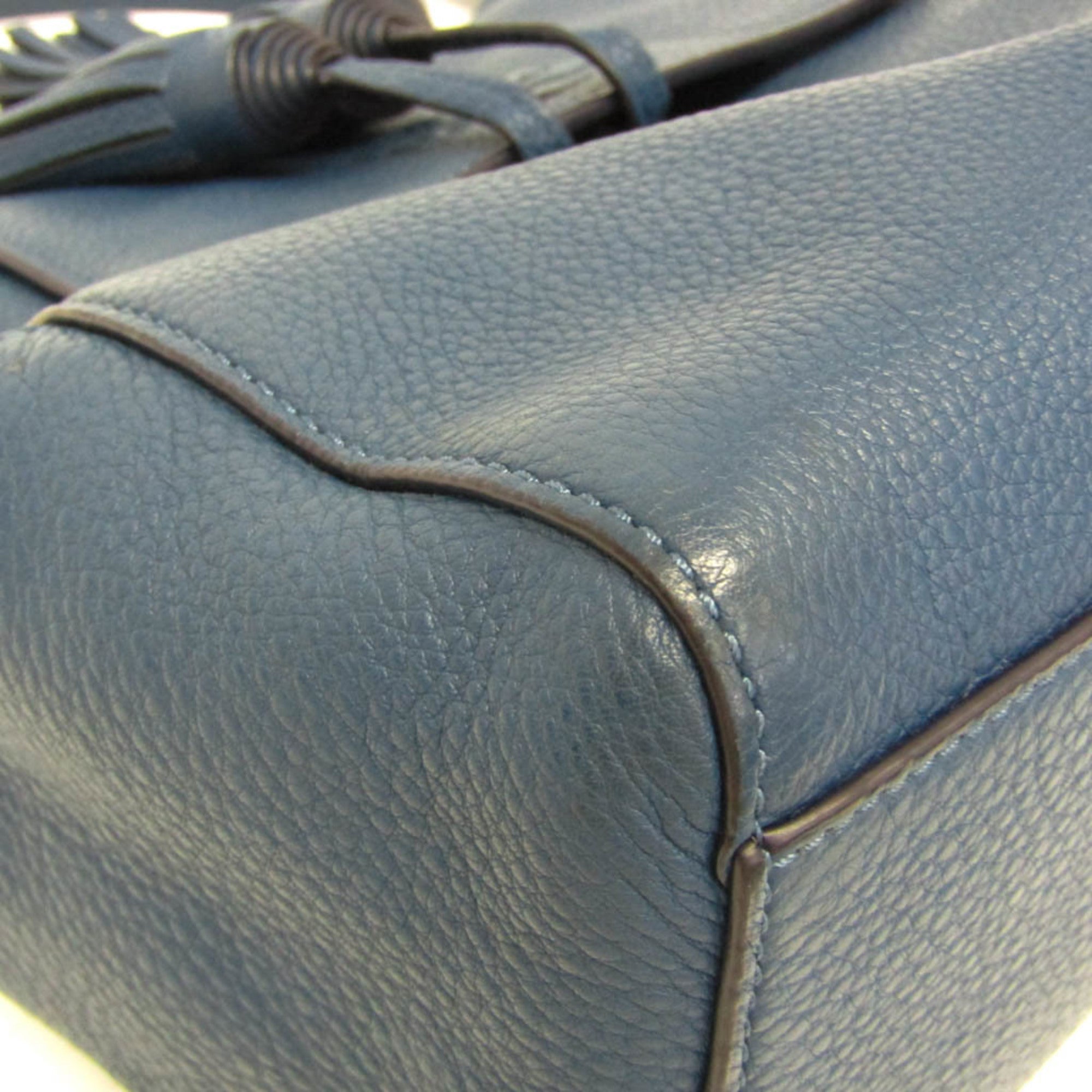 Tory Burch Fringe · Leather Backpack