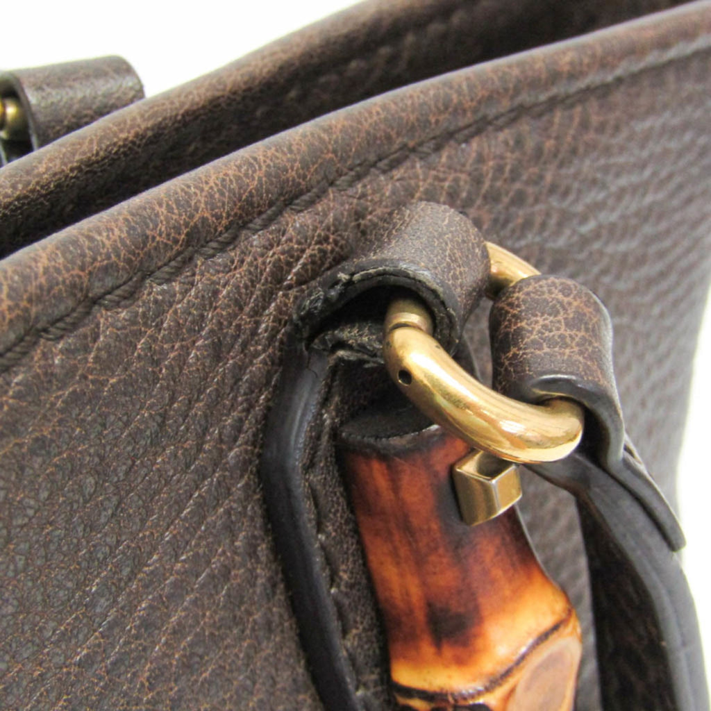 Gucci Bamboo · GG Canvas Tote