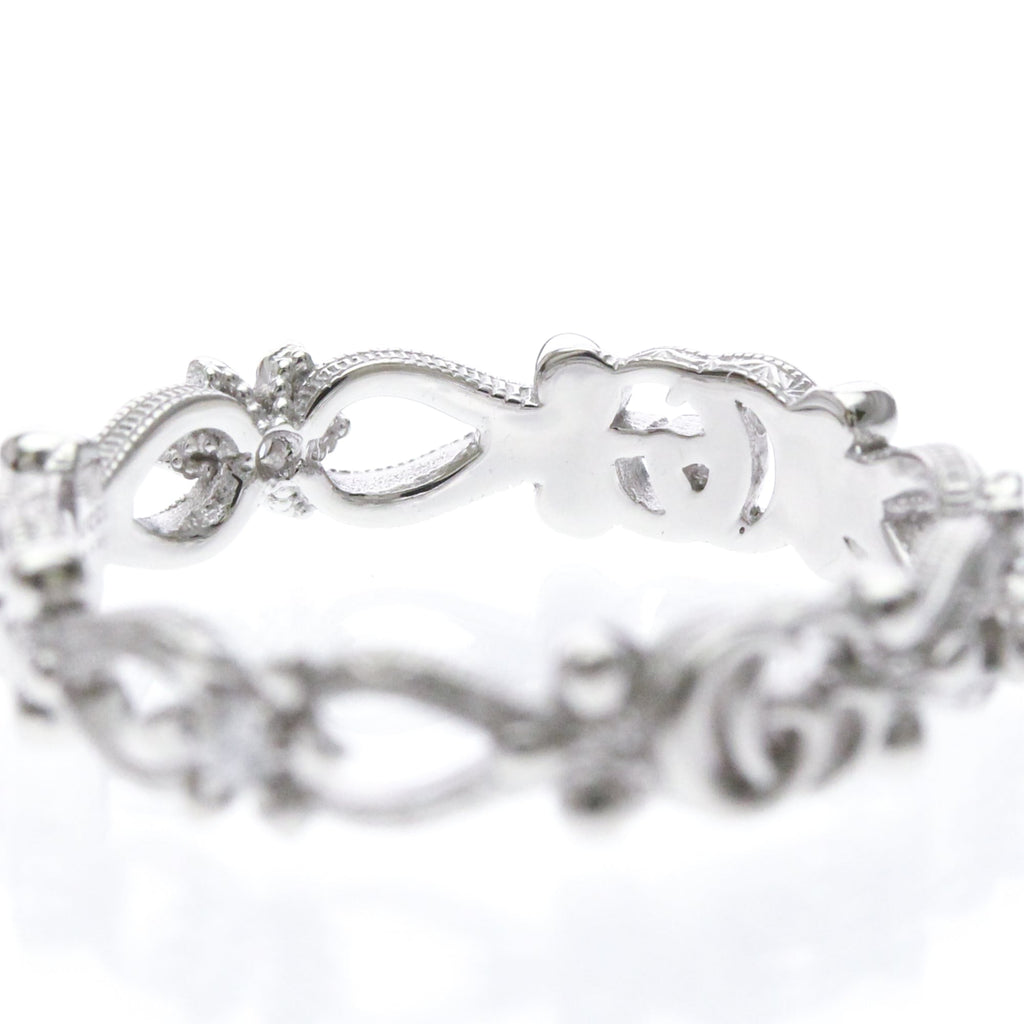Gucci Flora Diamond · 18K White Gold