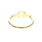 Tiffany T Wire · 18K Yellow Gold · Diamond