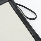 Balenciaga Navy Pochette · Canvas & Leather