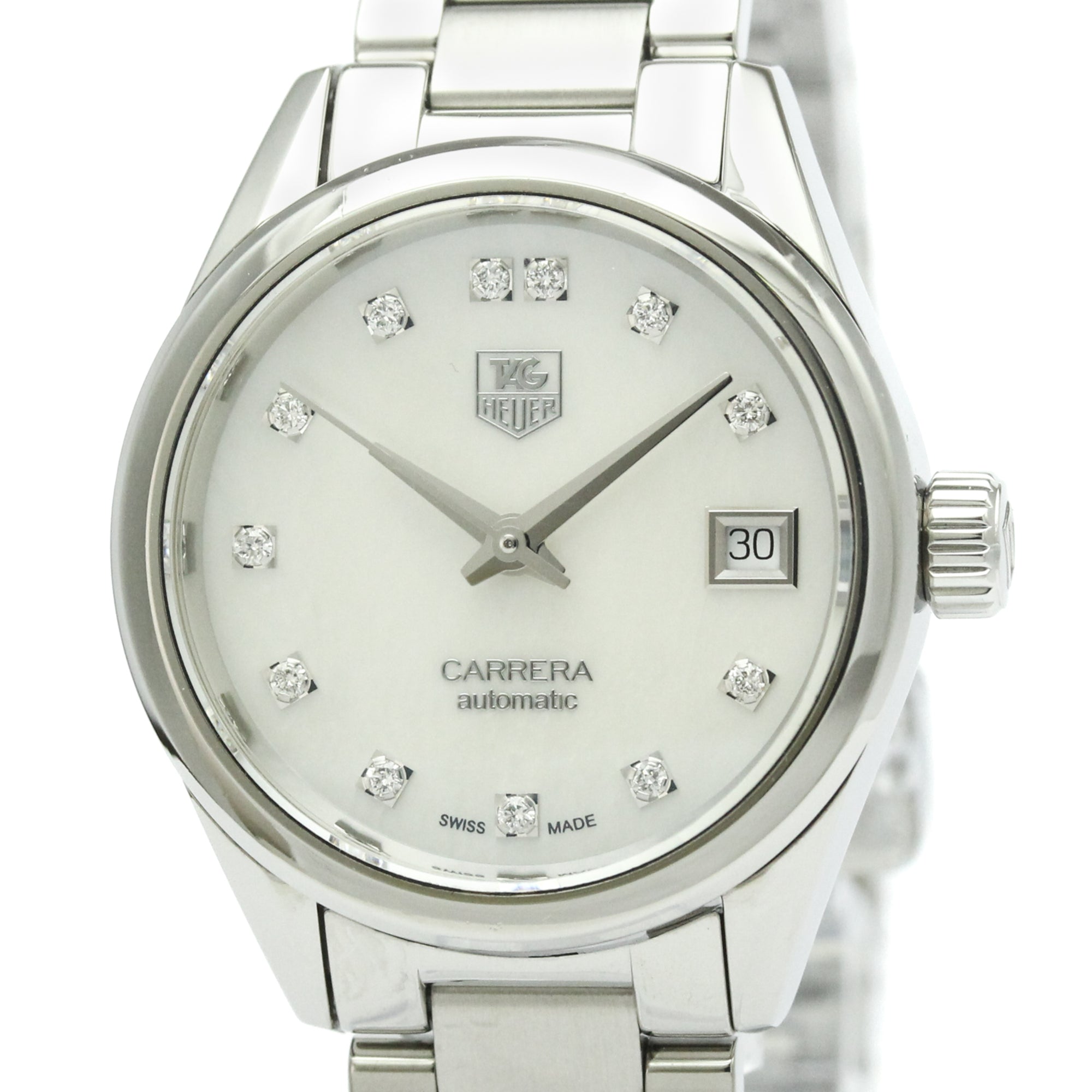 Tag Heuer Carrera Calibre 9 · Diamond · MOP
