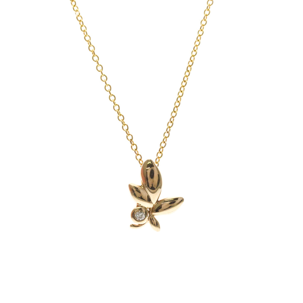 Tiffany Olive Leaf · Rose Gold · Diamond