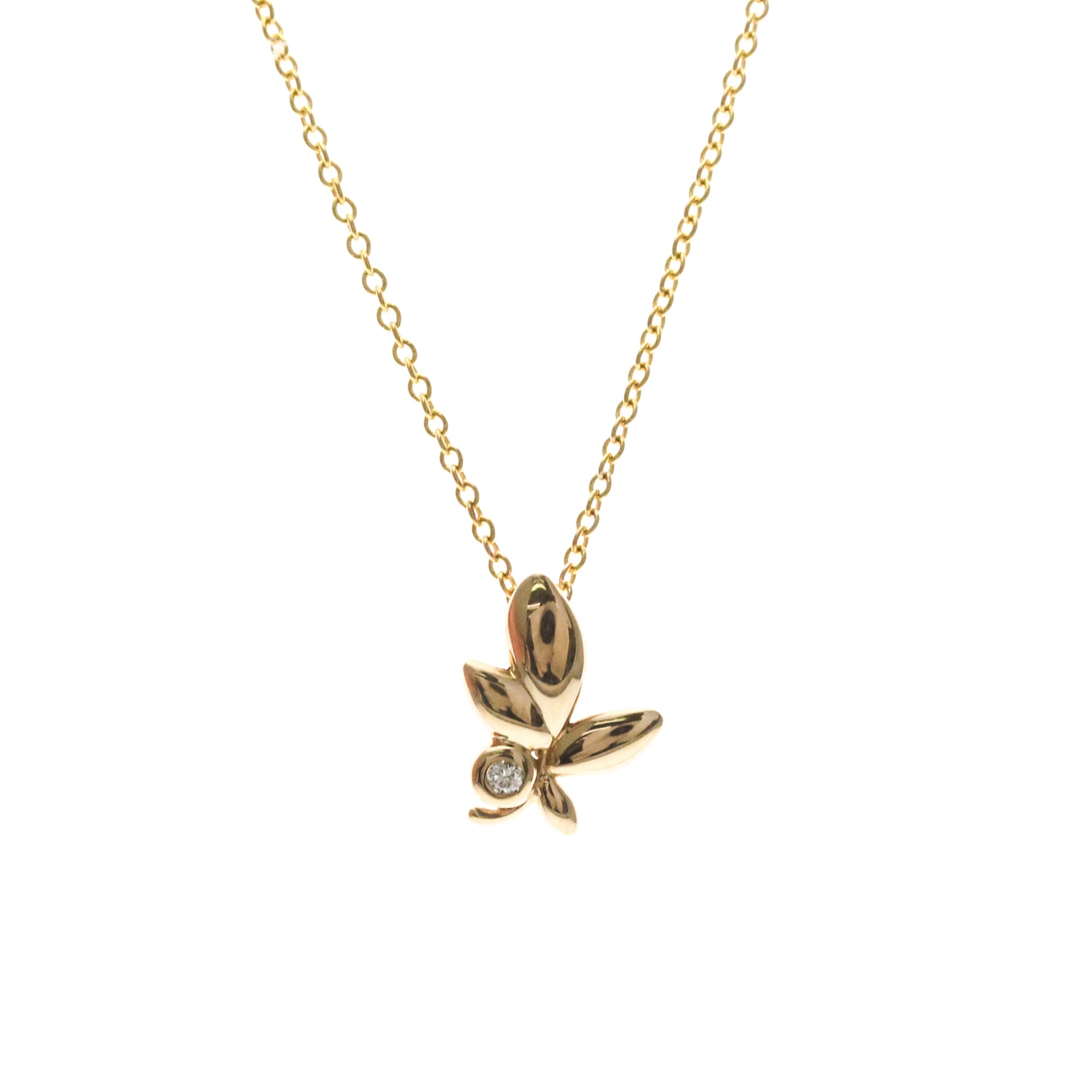 Tiffany Olive Leaf · Rose Gold · Diamond