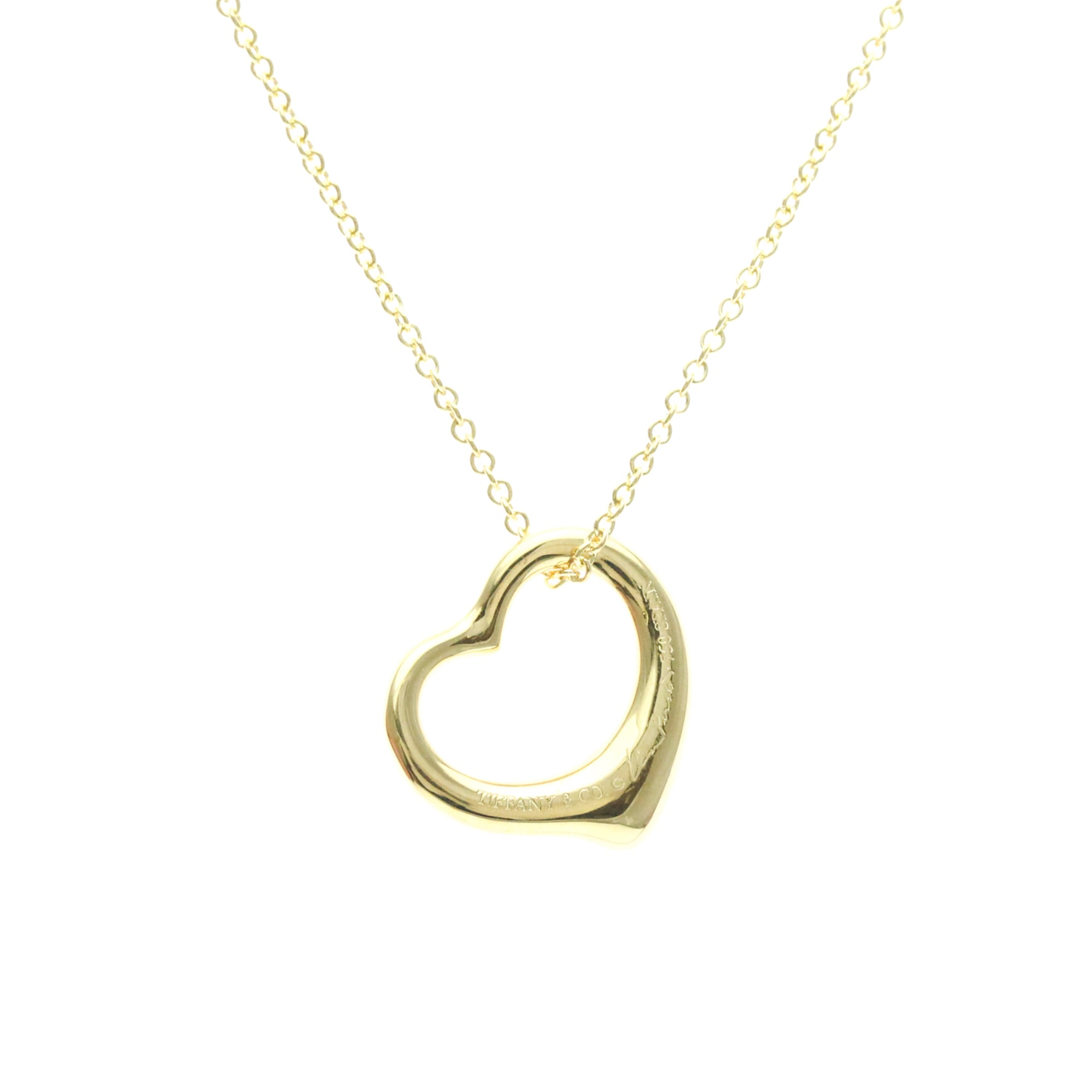 Tiffany Open Heart · 18K Yellow Gold