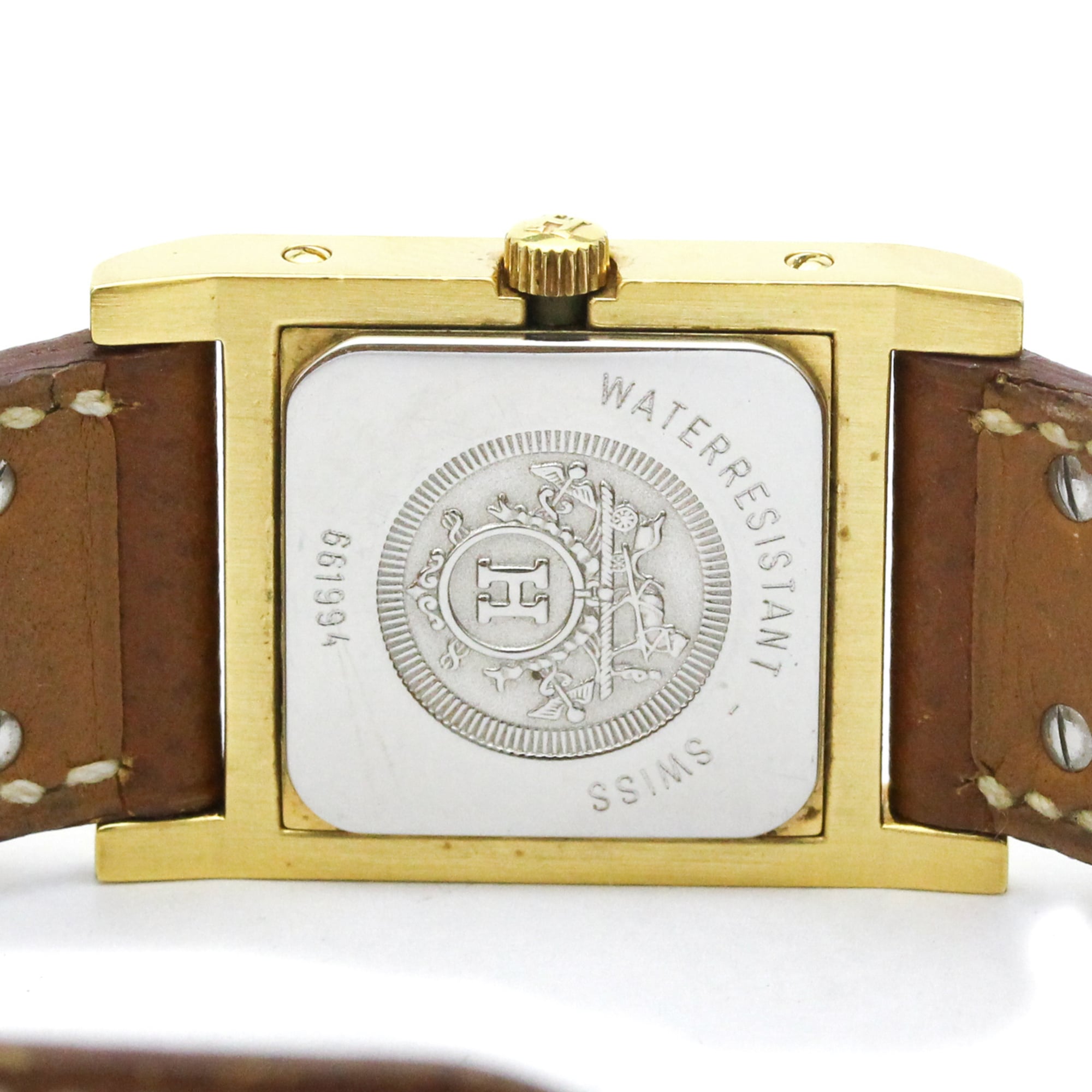 Hermès Medor · Gold Plated · Quartz