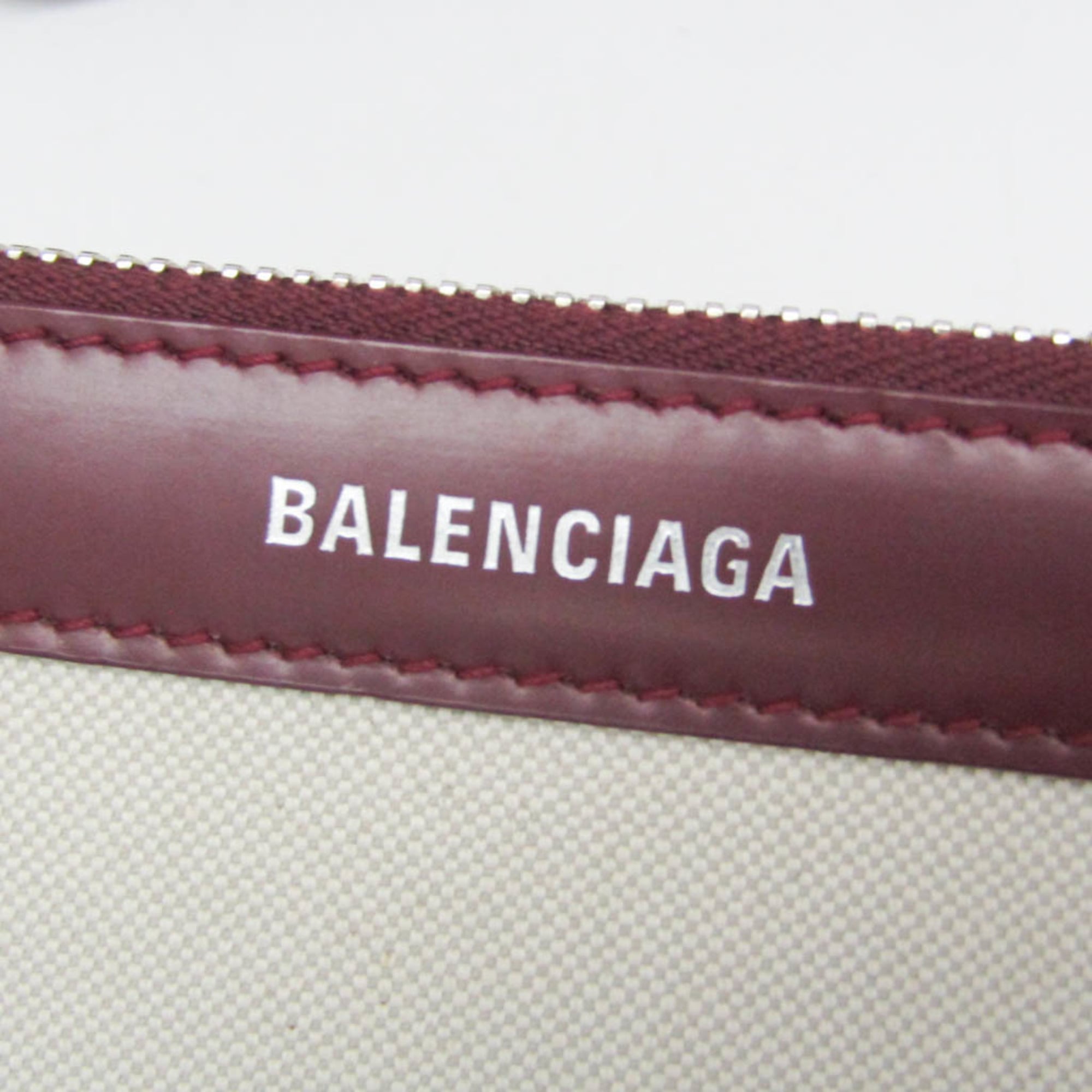 Balenciaga Navy Cabas S · Canvas