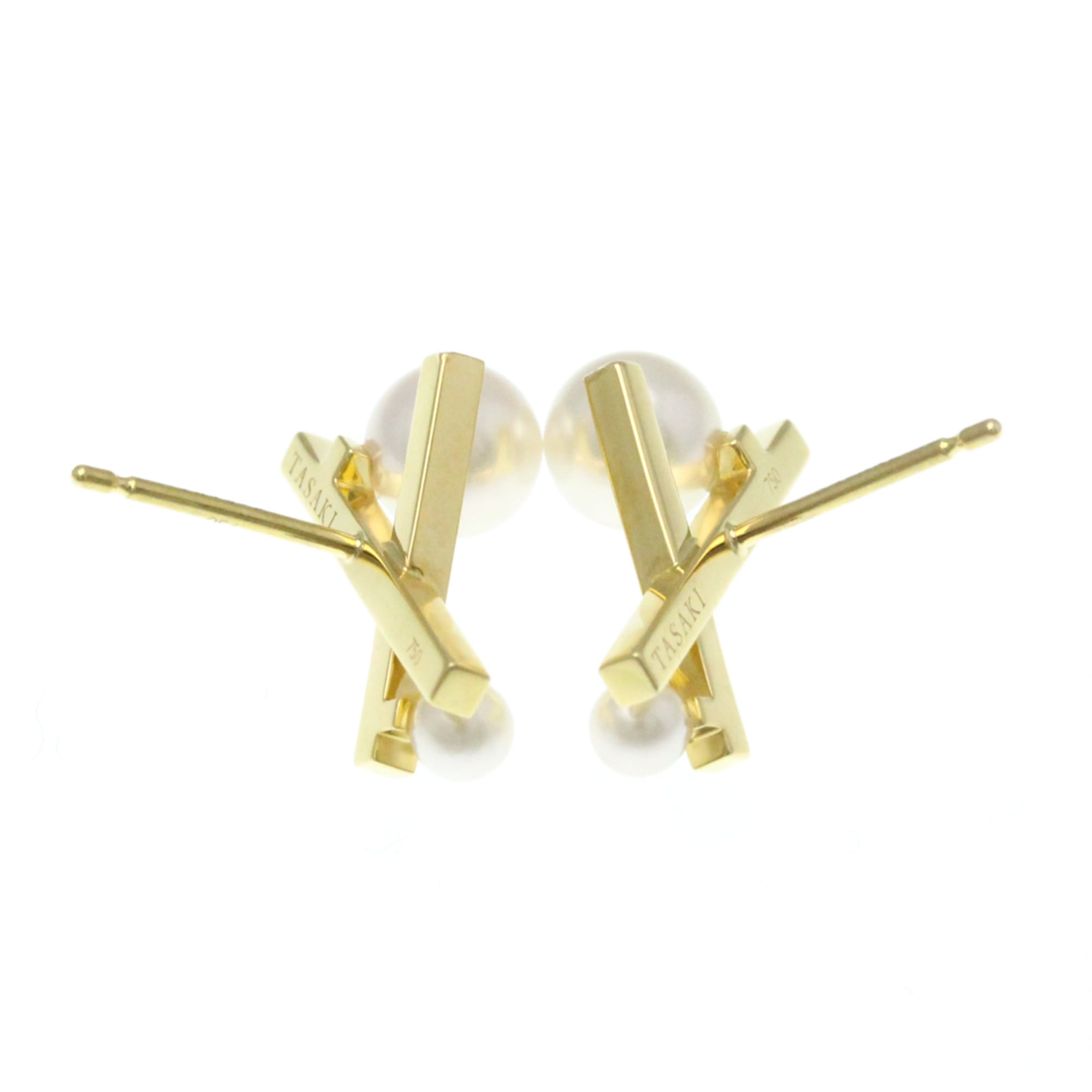Tasaki Balance Cross · Pearl · 18K Gold