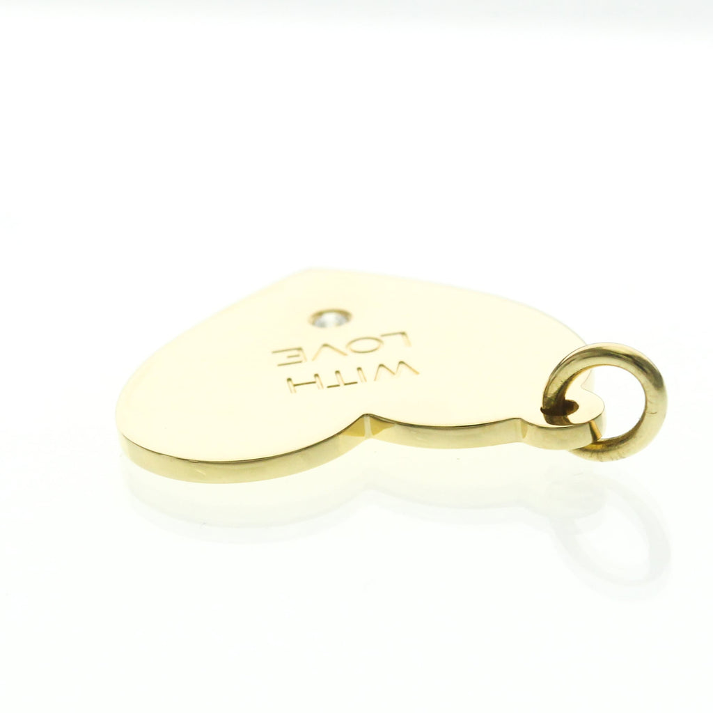 Tiffany Heart · Diamond · 18K Yellow Gold