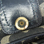 Coach Signature · Denim & Patent Leather