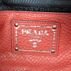 Prada Vitello Daino · Leather Shoulder Bag