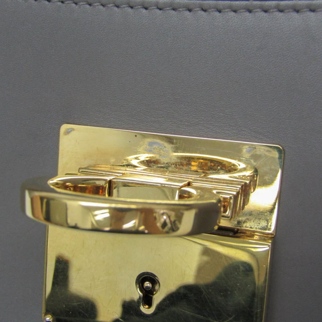 Salvatore Ferragamo Gancini · Leather