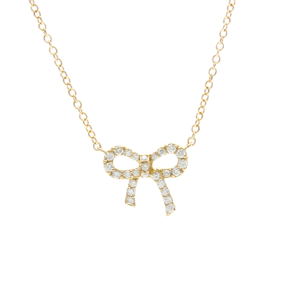 Tiffany Metro Bow · Rose Gold · Diamond