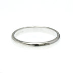 Tiffany Wedding Band · Platinum