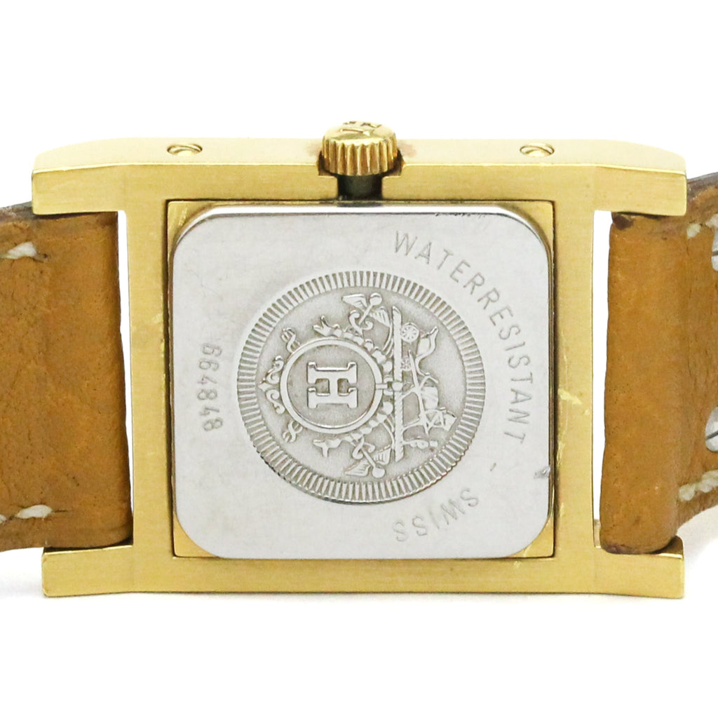 Hermès Medor · Gold Plated · Quartz