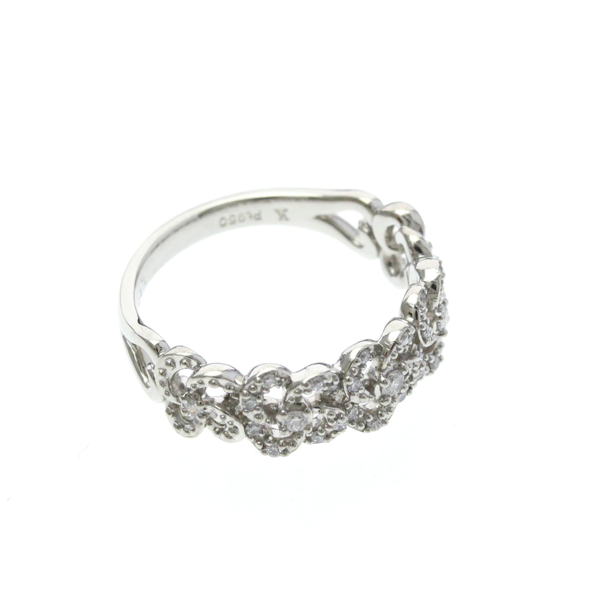 Vendome Aoyama Diamond · Platinum Band Ring