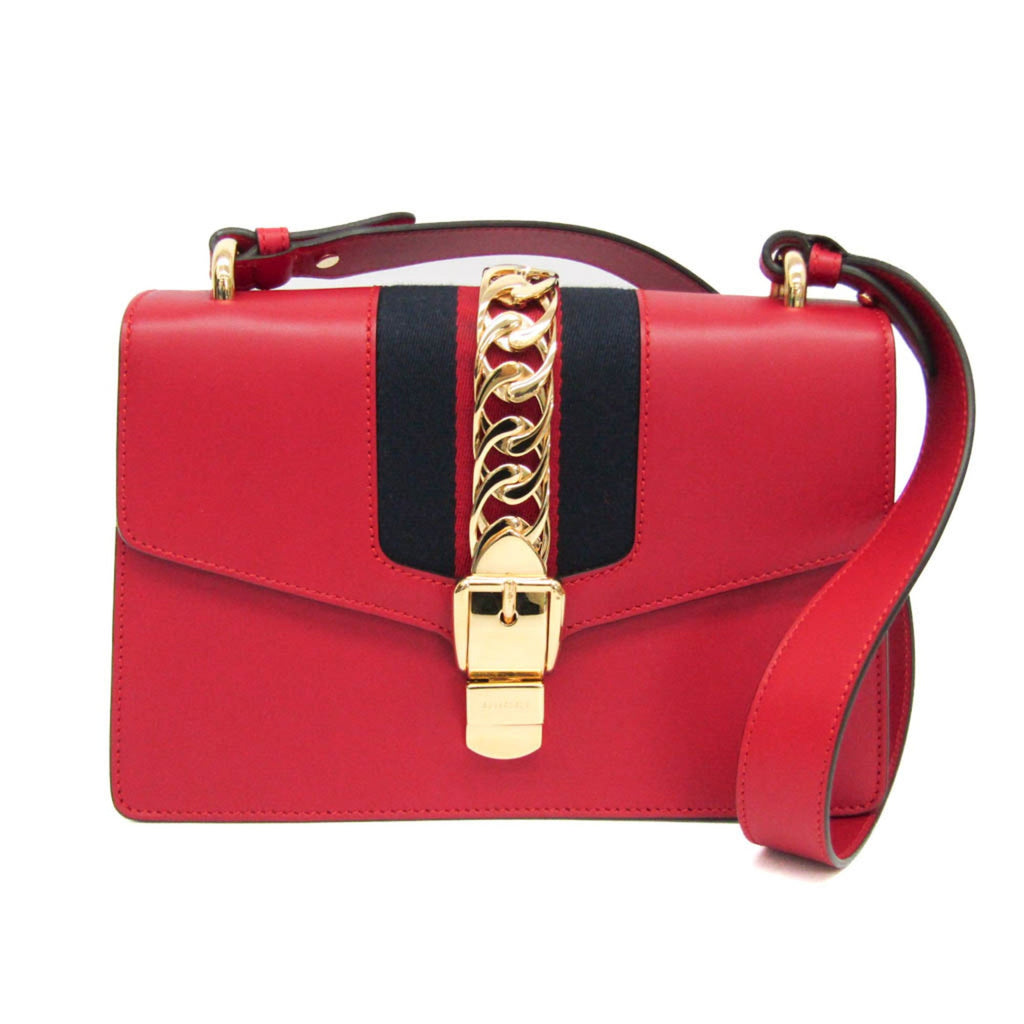 Gucci Sylvie · Leather Shoulder Bag