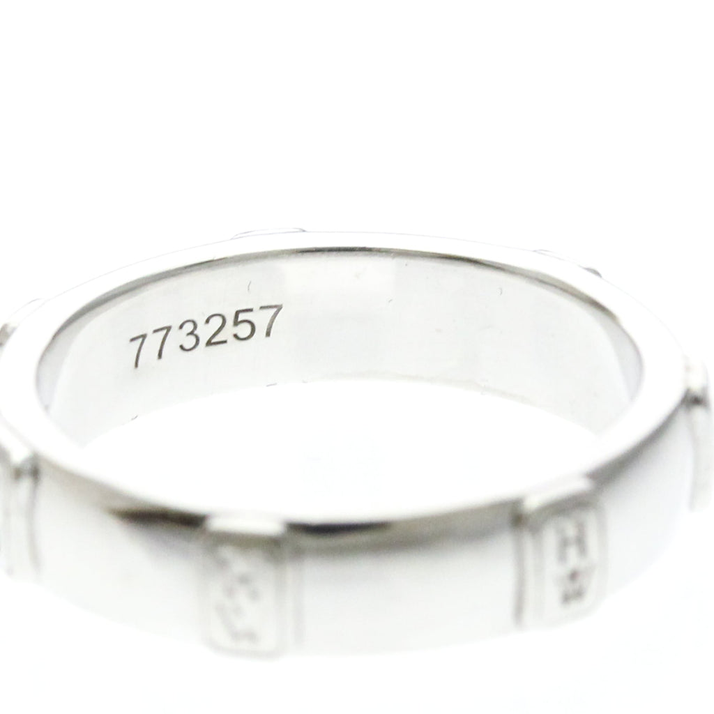 Harry Winston HW Logo · Diamond · 18K White Gold