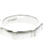 Harry Winston HW Logo · Diamond · 18K White Gold