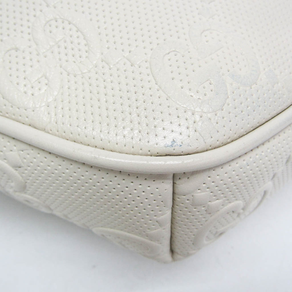 Gucci GG Embossed · Leather Belt Bag