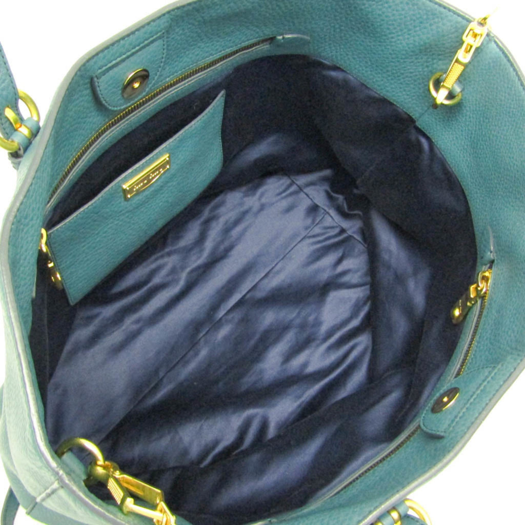 Miu Miu Vitello Daino · Leather Tote