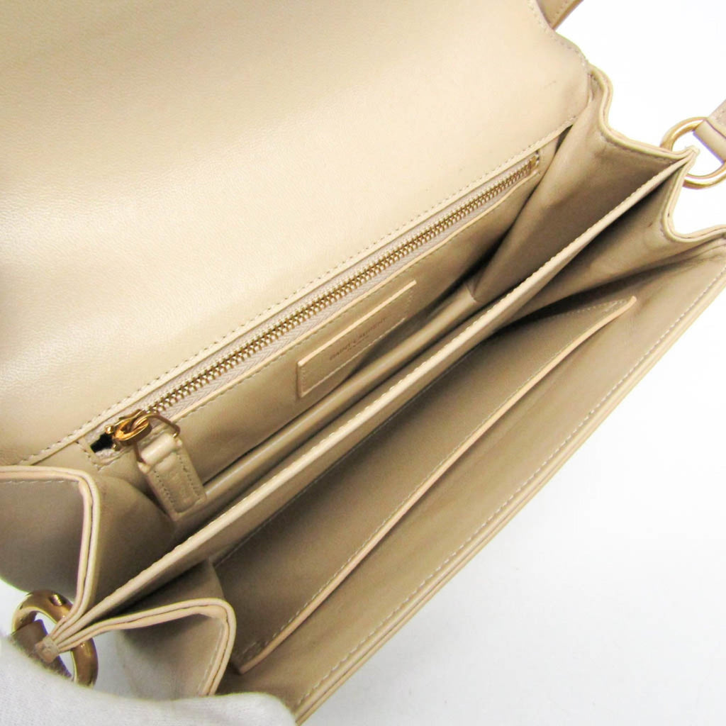 Saint Laurent Maillon · Leather Satchel