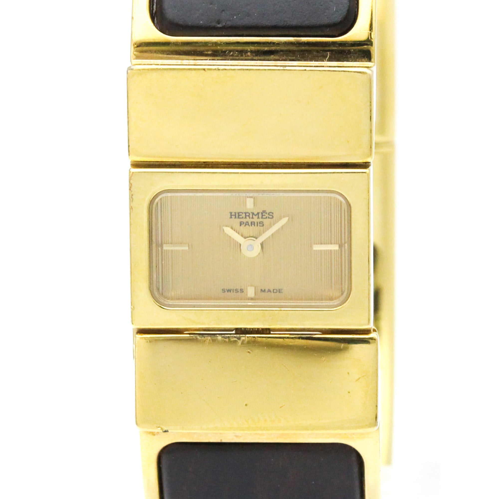 Hermès Loque · Gold Plated · Quartz