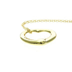 Tiffany Open Heart · 18K Yellow Gold · Diamond