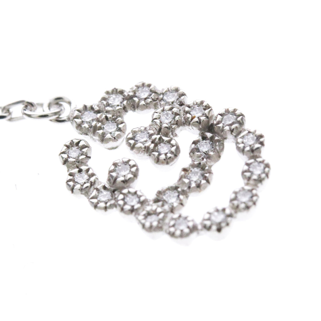 Gucci Double G Diamond · 18K White Gold