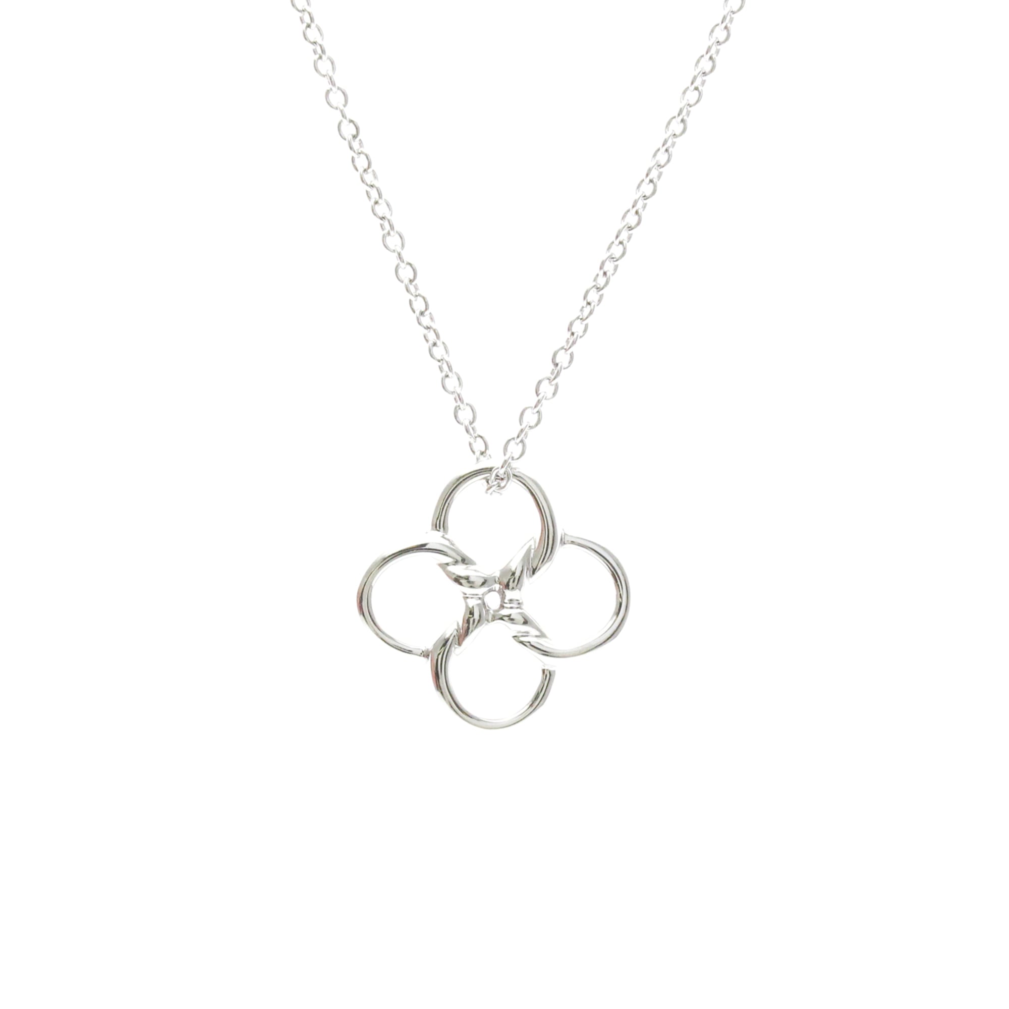 Tiffany Quadrofolio · Platinum Pendant