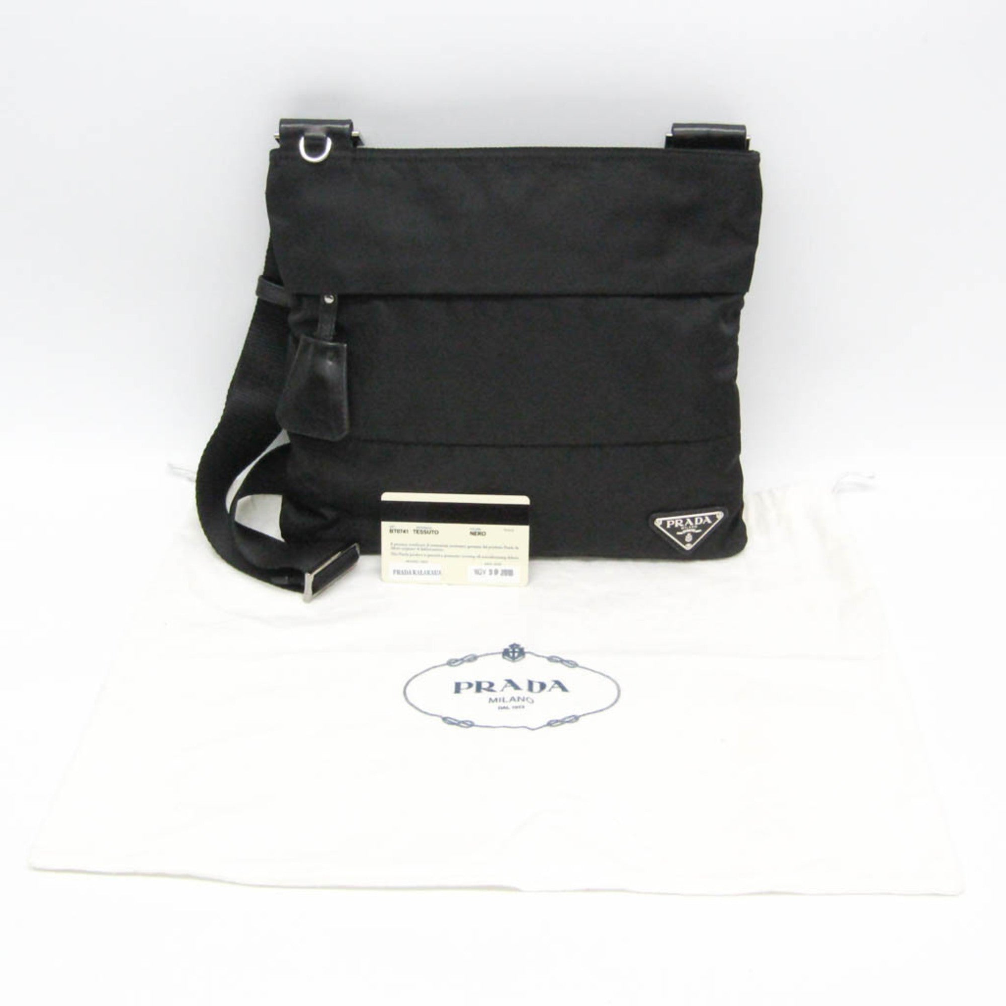 Prada Tessuto · Nylon Shoulder Bag