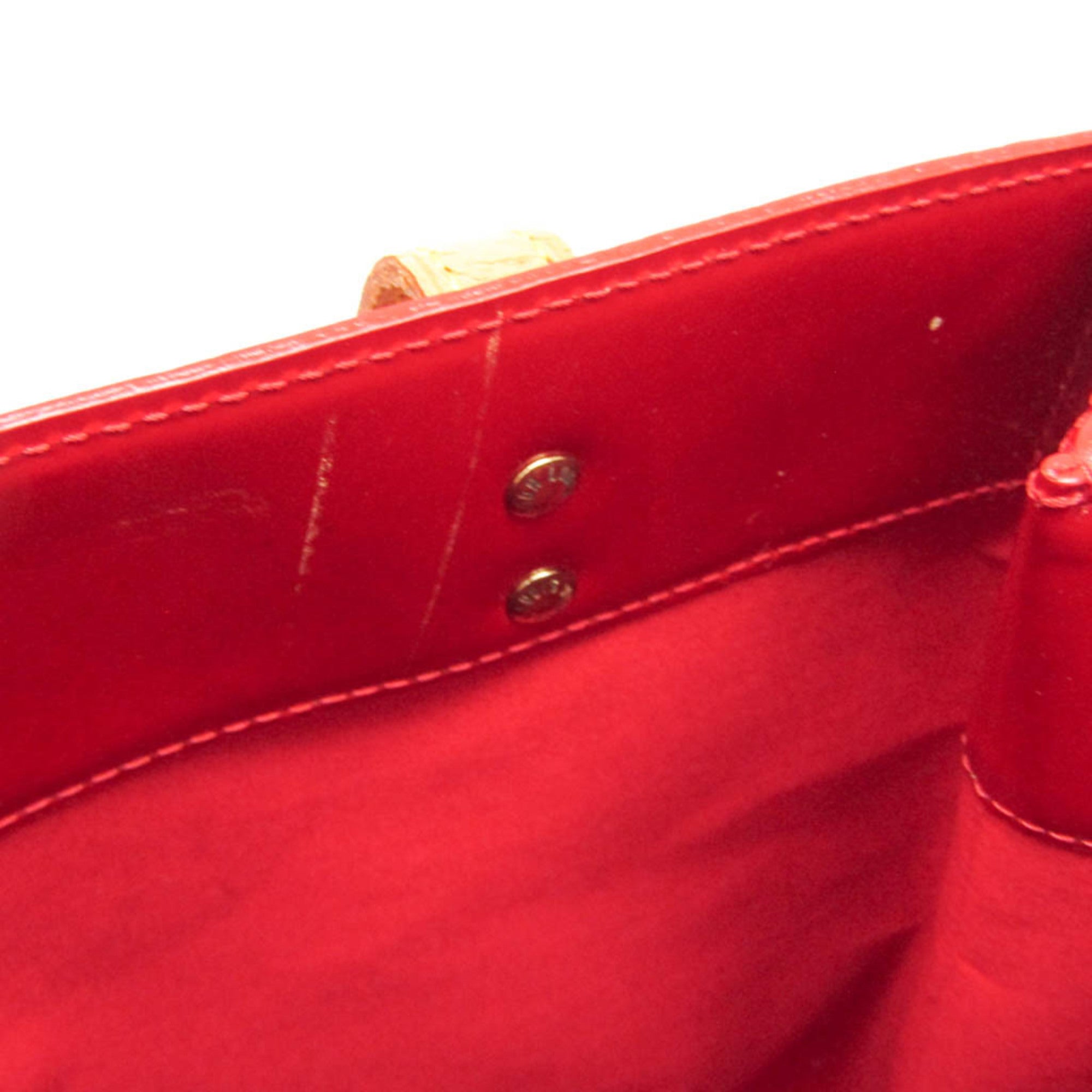Louis Vuitton Reade MM · Monogram Vernis